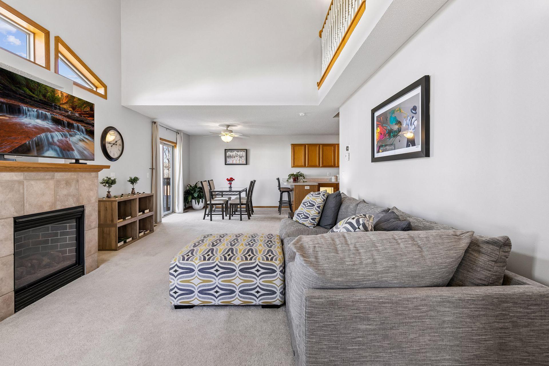 Cozy up to the gas fireplace on chilly nights!