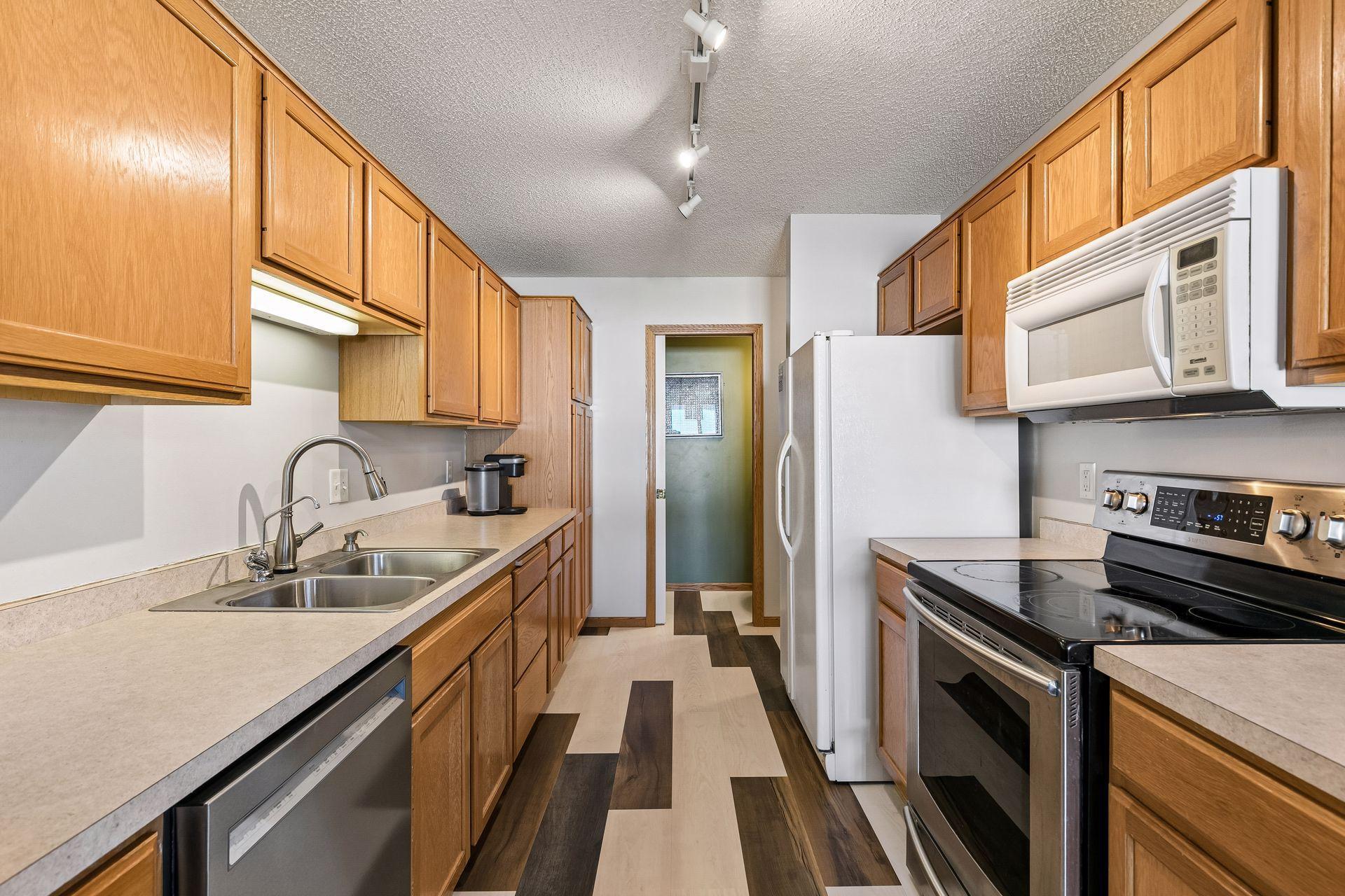 Plenty of counter space makes meal prep a breeze!