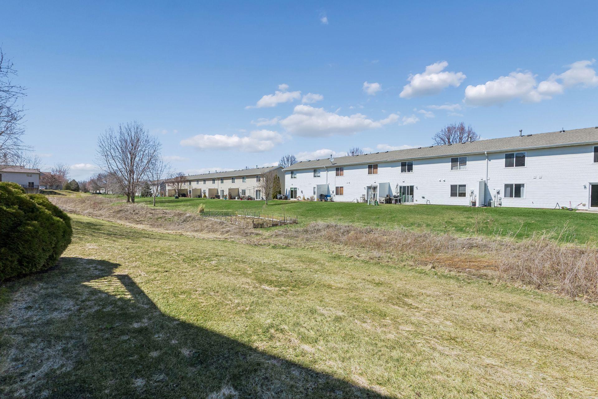 Green space just off of the deck