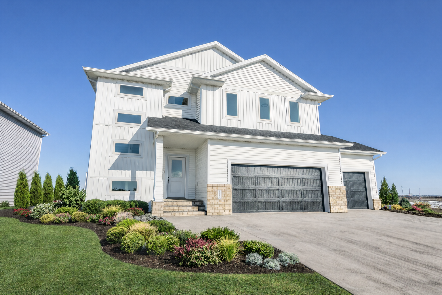 FOR SALE - 6863 Sun Valley Blvd, Horace (Virtual Landscaping Inspiration Only)