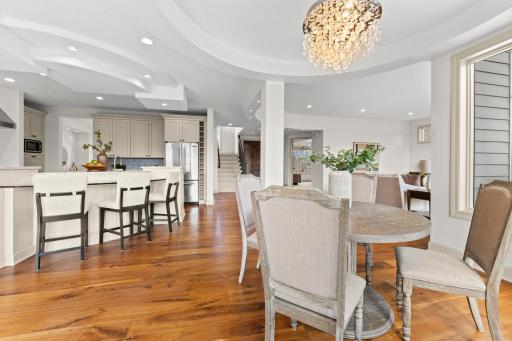 Informal dining area