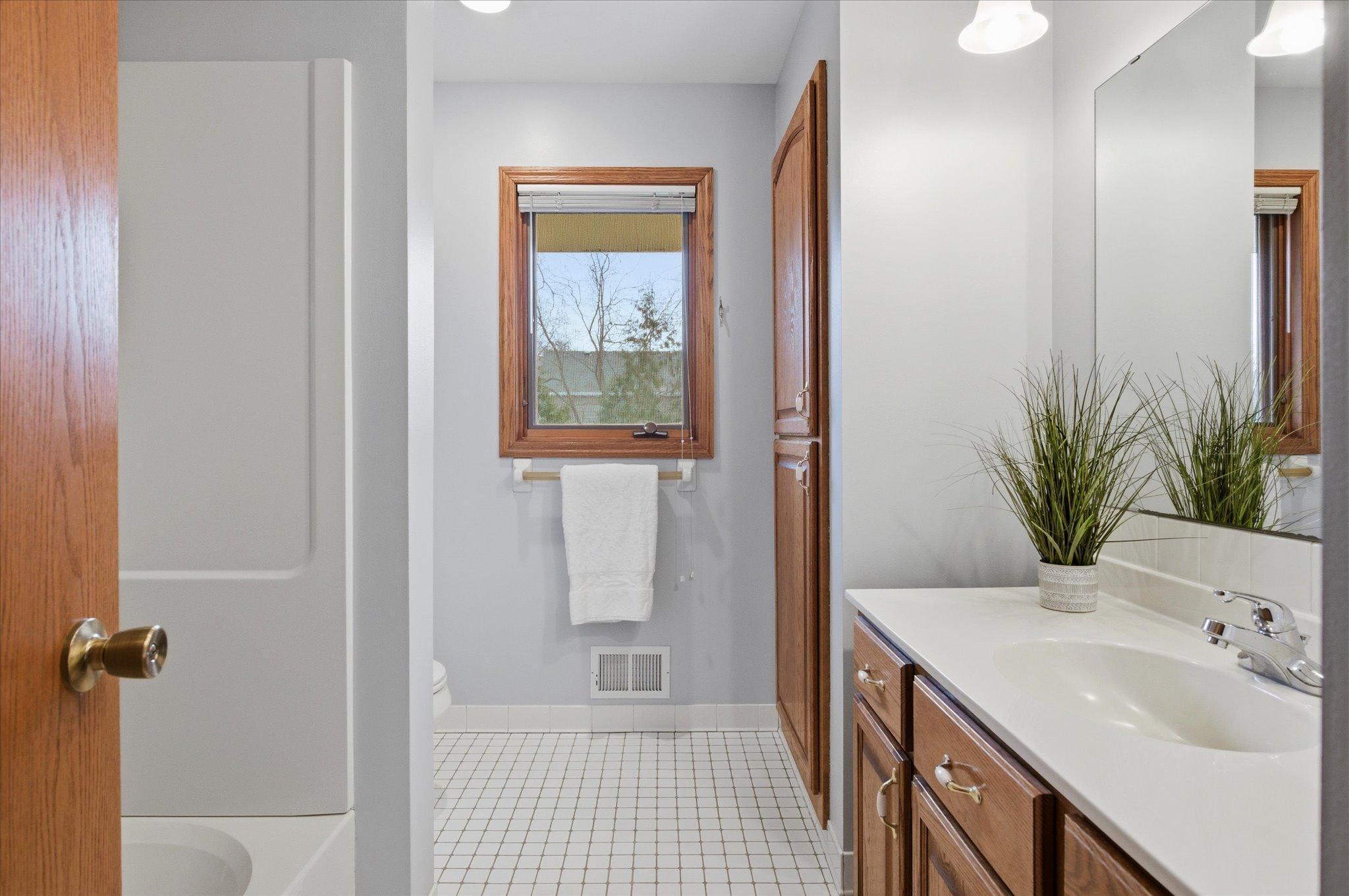 Full Bath on Main Floor