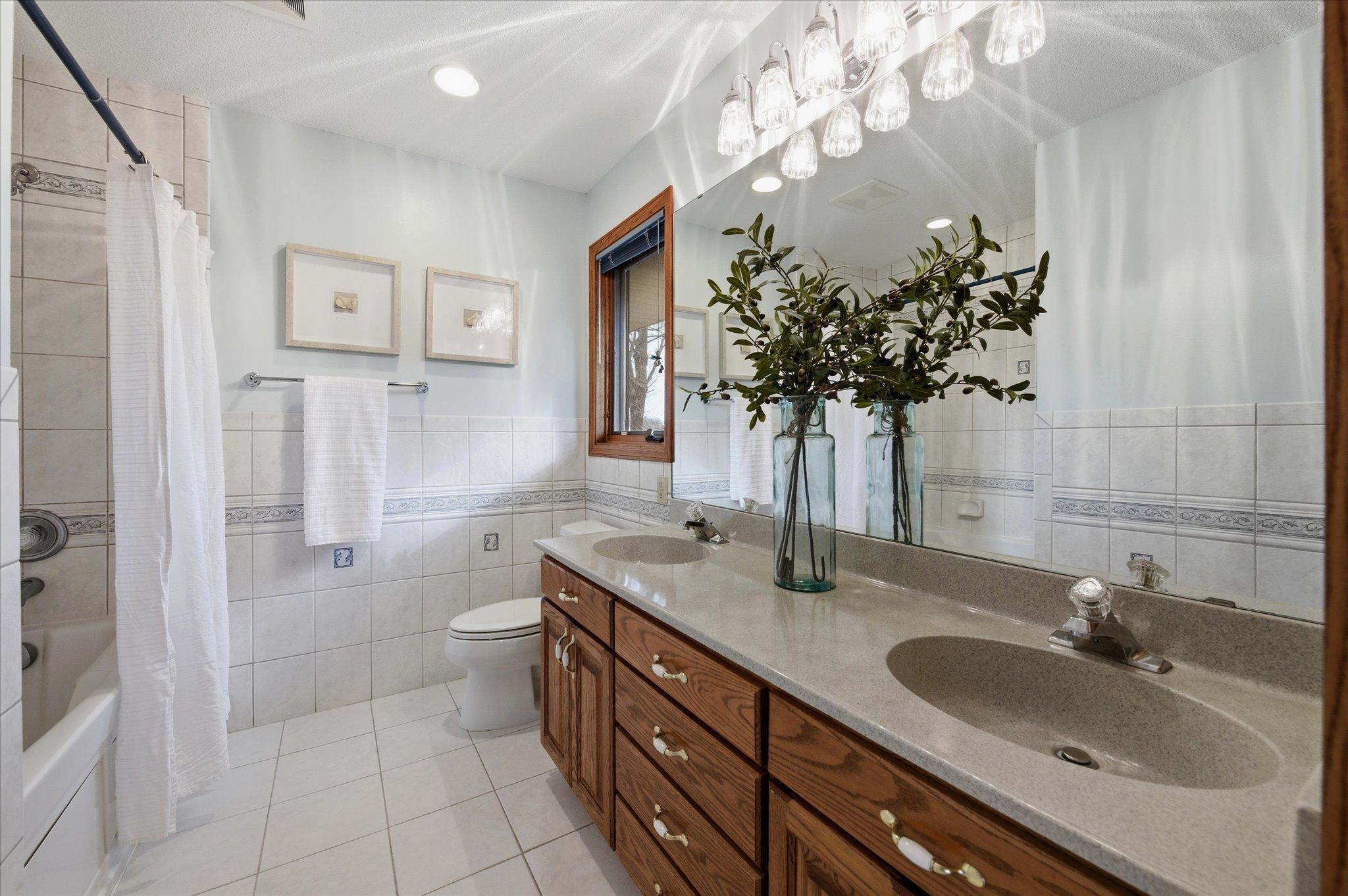 Owner's Private Bath - double sinks