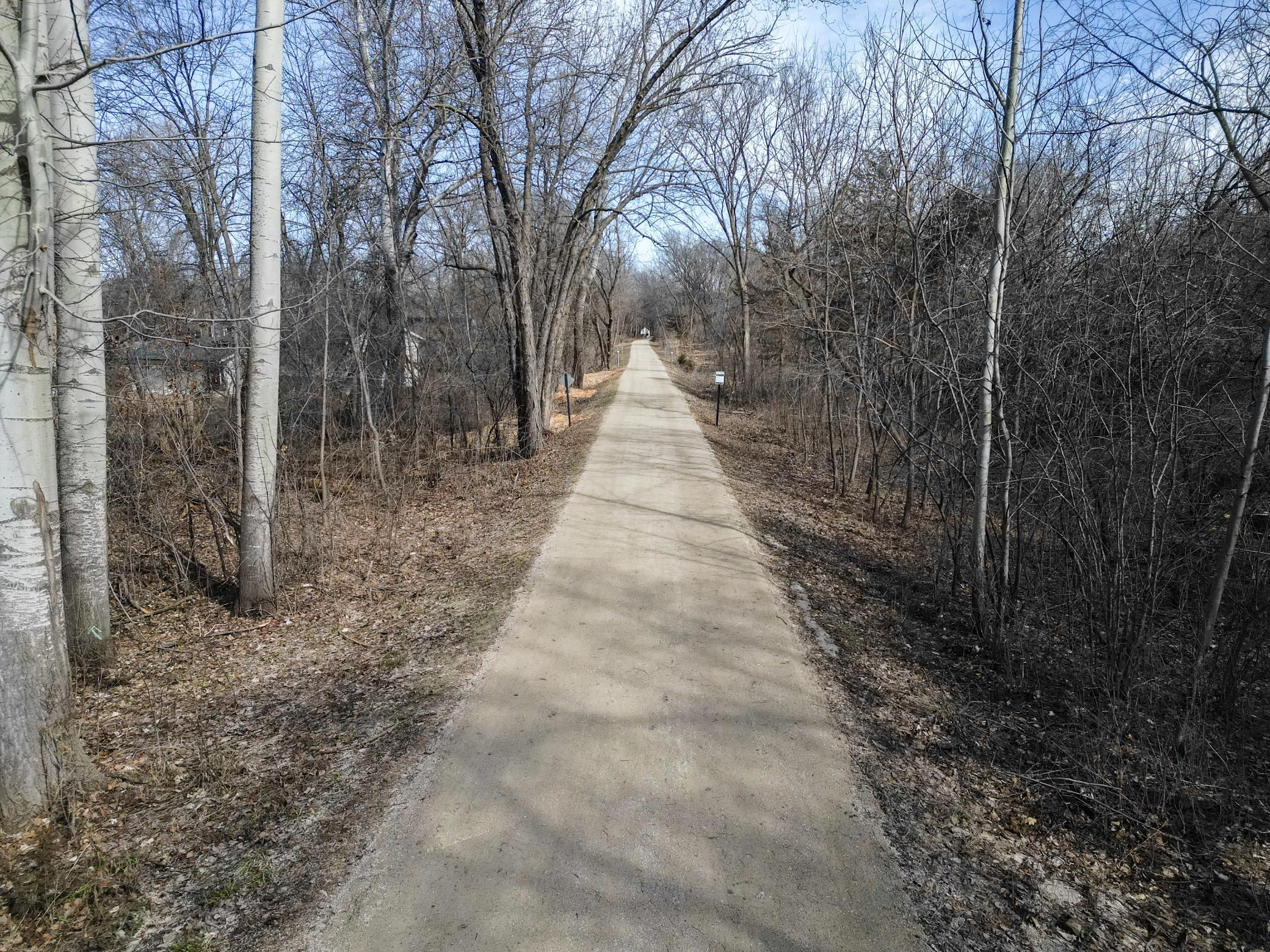 Minnetonka Regional Trail is a few houses down the road.