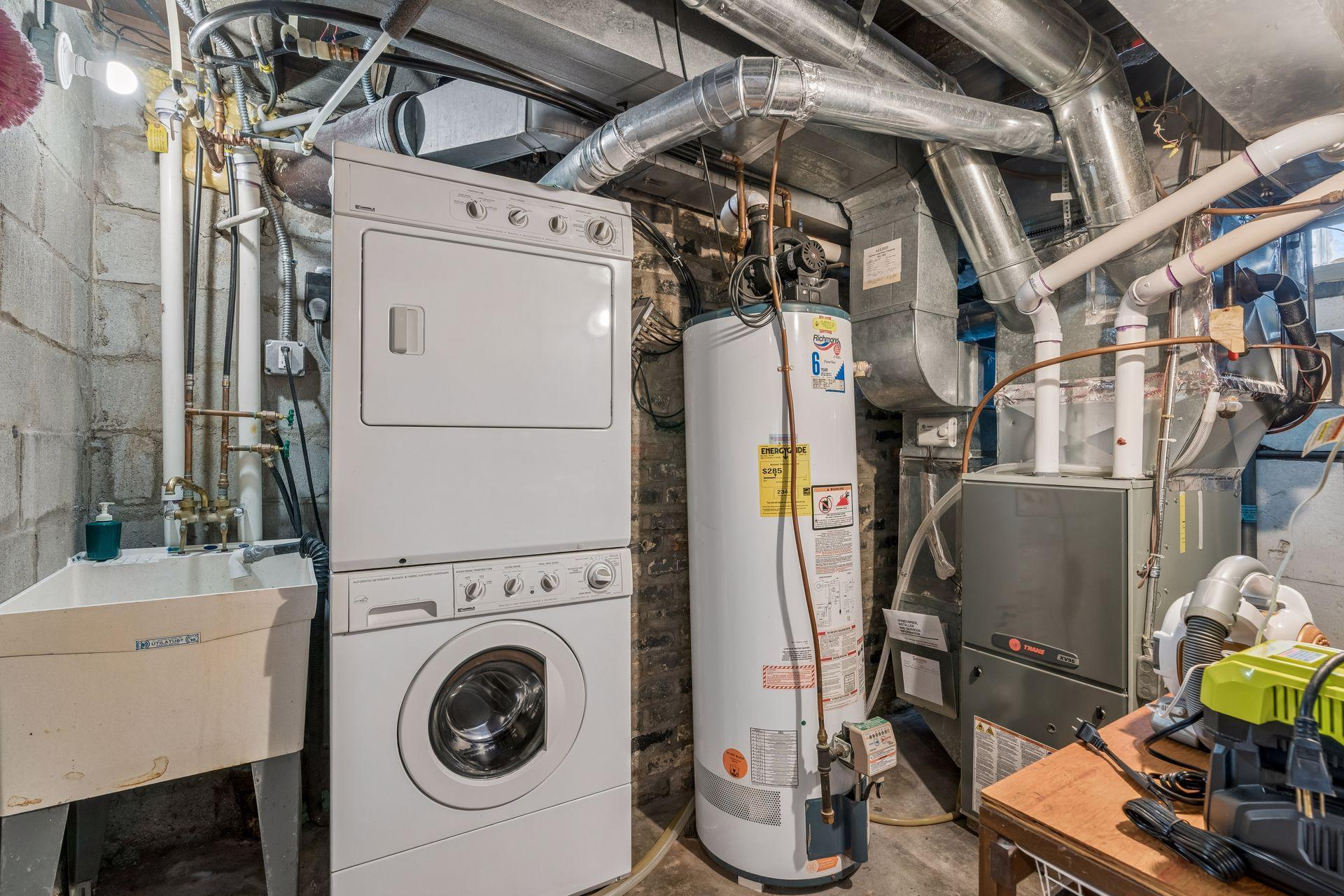 Air conditioner: July 2025 Trane XR15, Furnace: August 2015. Trane 95% FUE 2-state variable speed gas furnace.