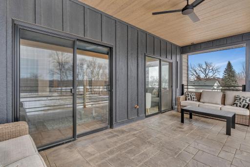 Upper level balcony!