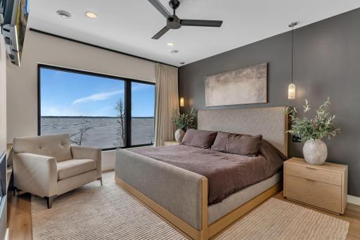 Upper level primary bedroom!