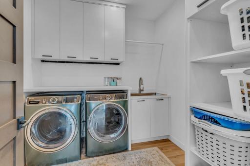 Upper level laundry room!