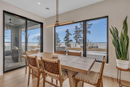 Main level dining area!