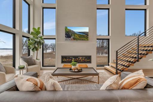 Main level living room!