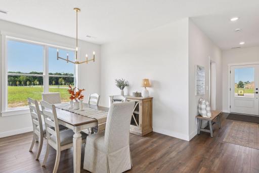 Photo of a similar model with flipped floorplan