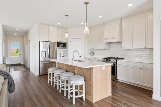 Photo of a similar model with flipped floorplan