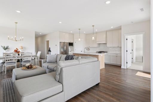 Photo of a similar model with flipped floorplan