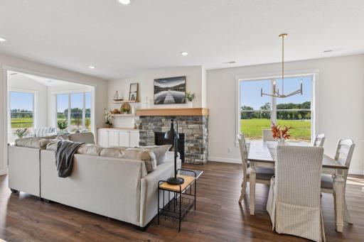 Photo of a similar model with flipped floorplan