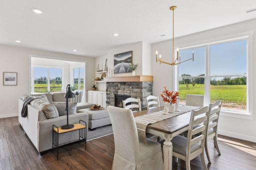 Photo of a similar model with flipped floorplan