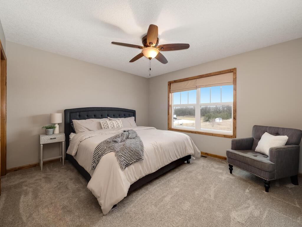 Bedroom at end of hall- has it's own private bathroom