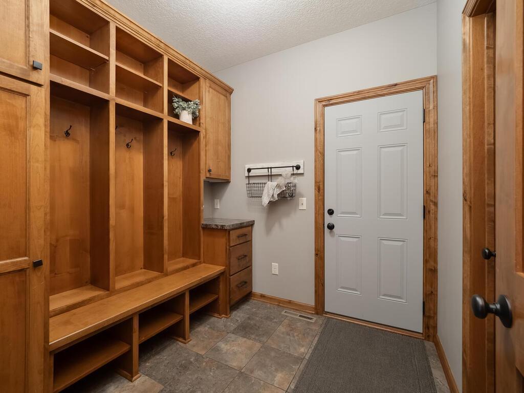 Mud room off of back entry