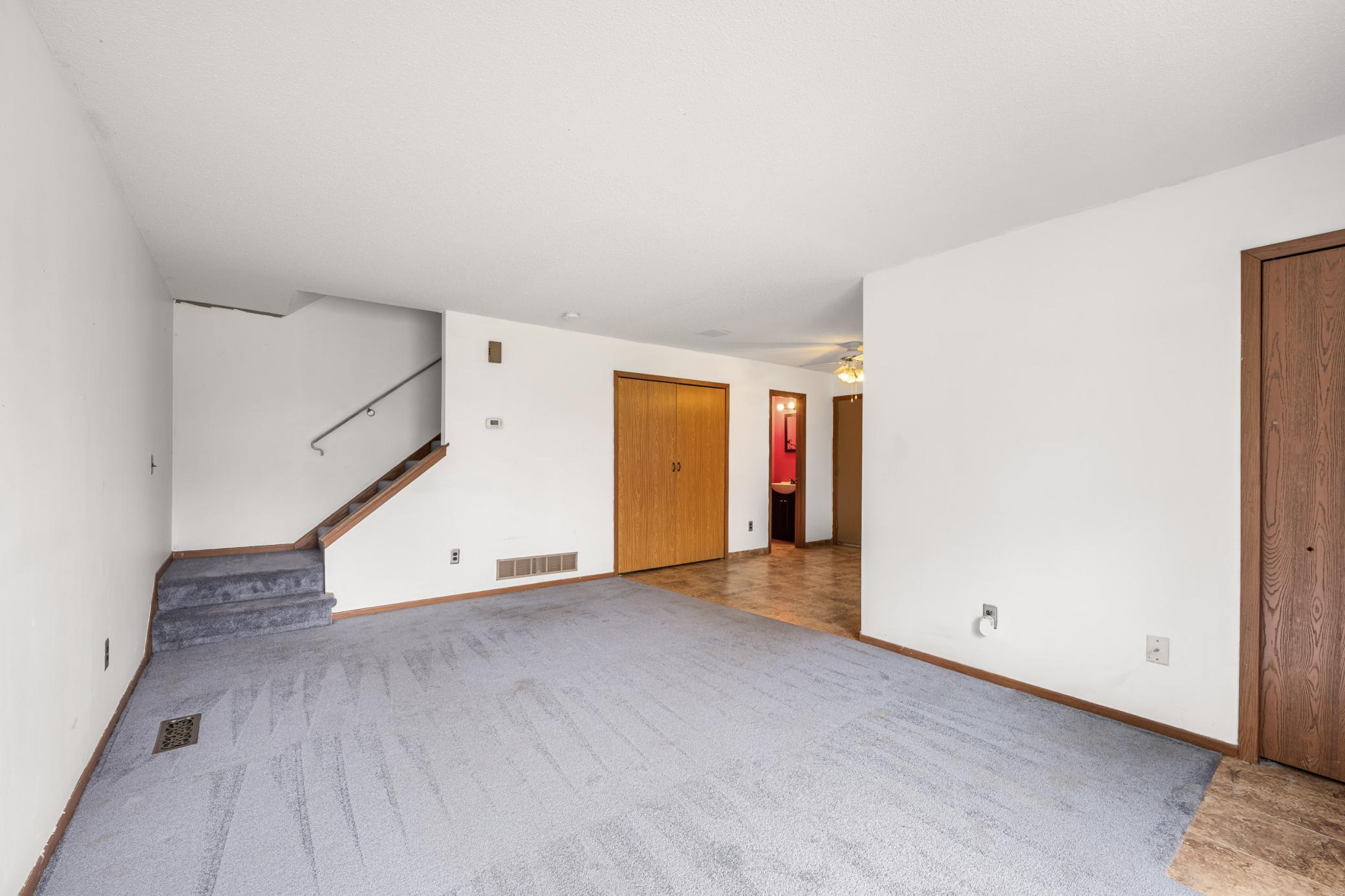 Living room from entry