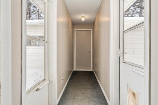 Hallway to Garage