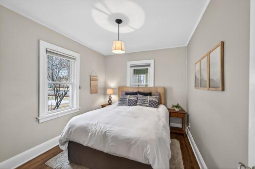 Main level first bedroom