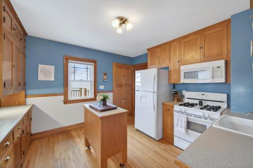 Spacious kitchen with an abundance of cabinetry and storage
