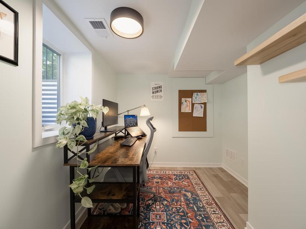 Lower Office W/Egress Window