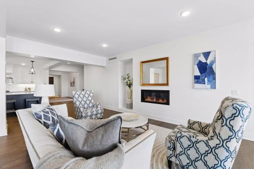 Plenty of room to gather with guests and entertain