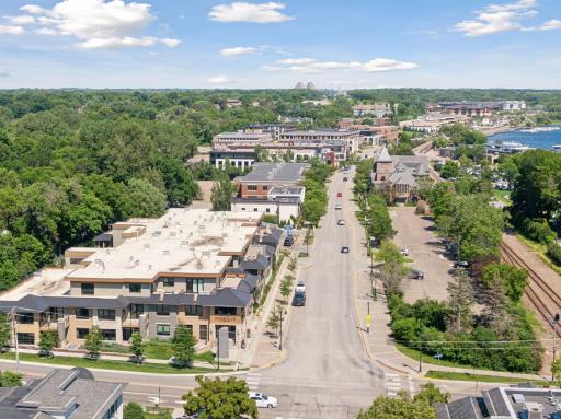 Steps away from Lake Minnetonka and all of the exciting shops and dining experiences of Wayzata