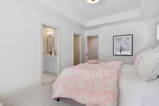 4th upstairs bedroom with walk-in closet and jack-and-jill bathroom.