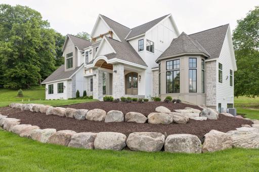 Thoughtful landscaping throughout