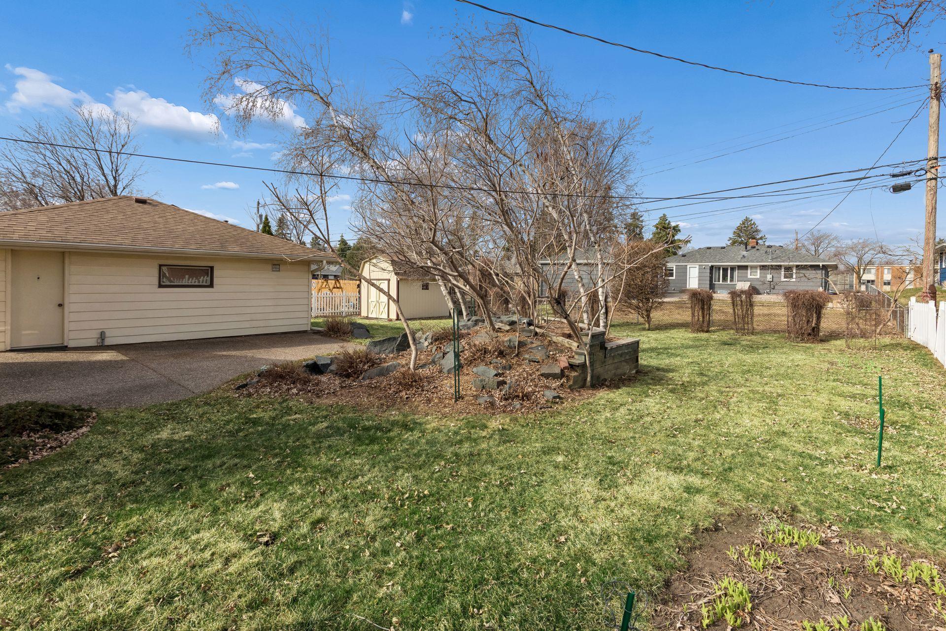 Store all your lawn toys and tools in the 12 x 10 shed! 2 car detached garage offers plenty of space for cars and extra storage.