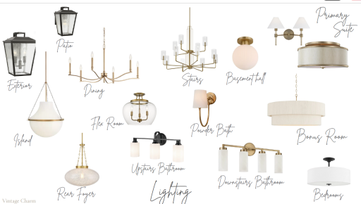Lighting Mood Board