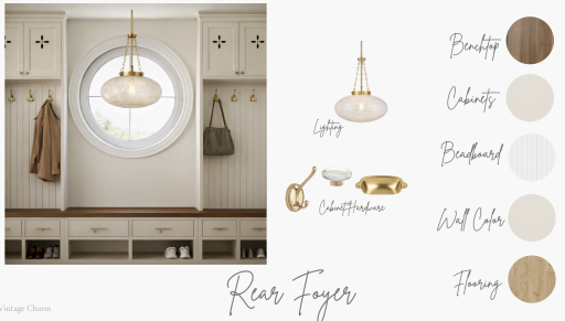Rear Foyer Mood Board