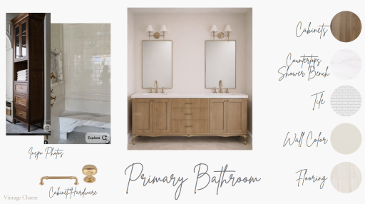 Primary Bathroom Mood Board