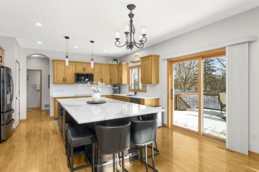 Gorgeous kitchen with Cambria countertops!