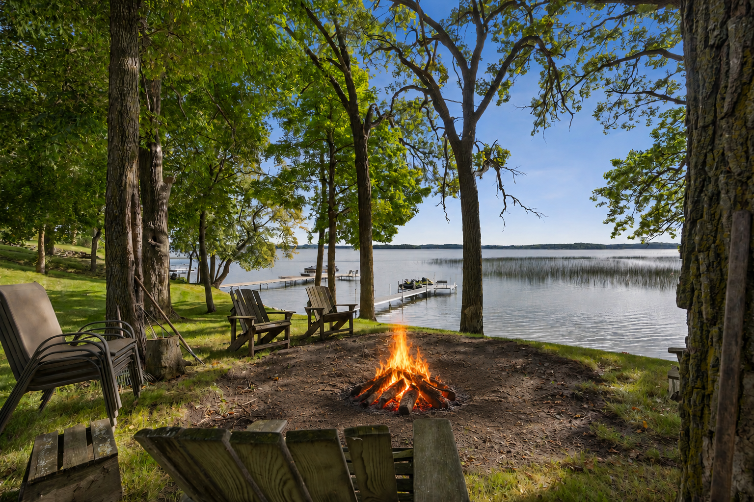 Lakeside Firepit