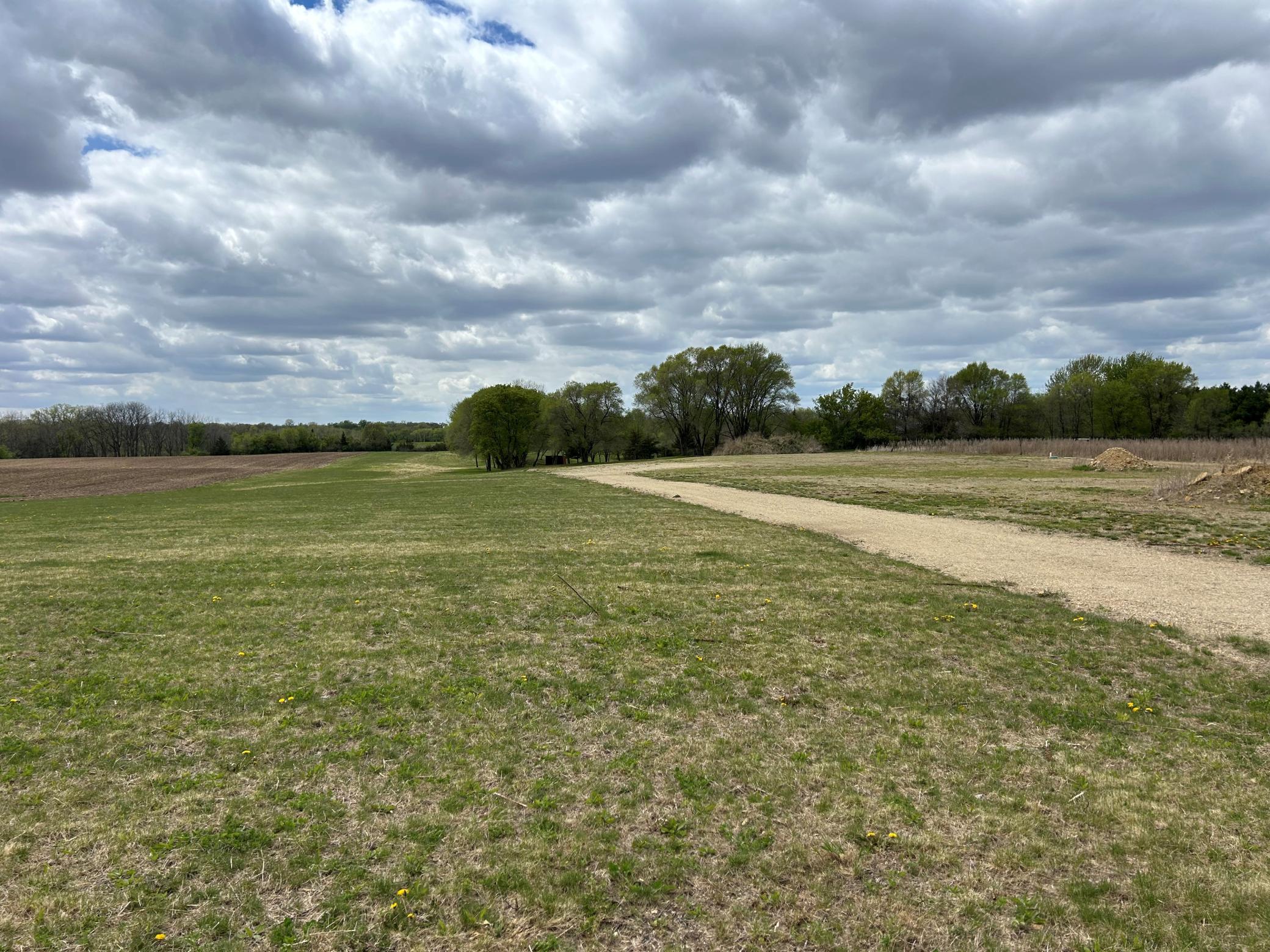 Improvements include the gravel driveway....