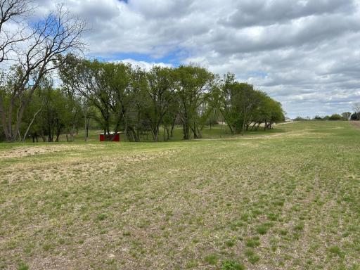 While the south side could be used for pasture land.