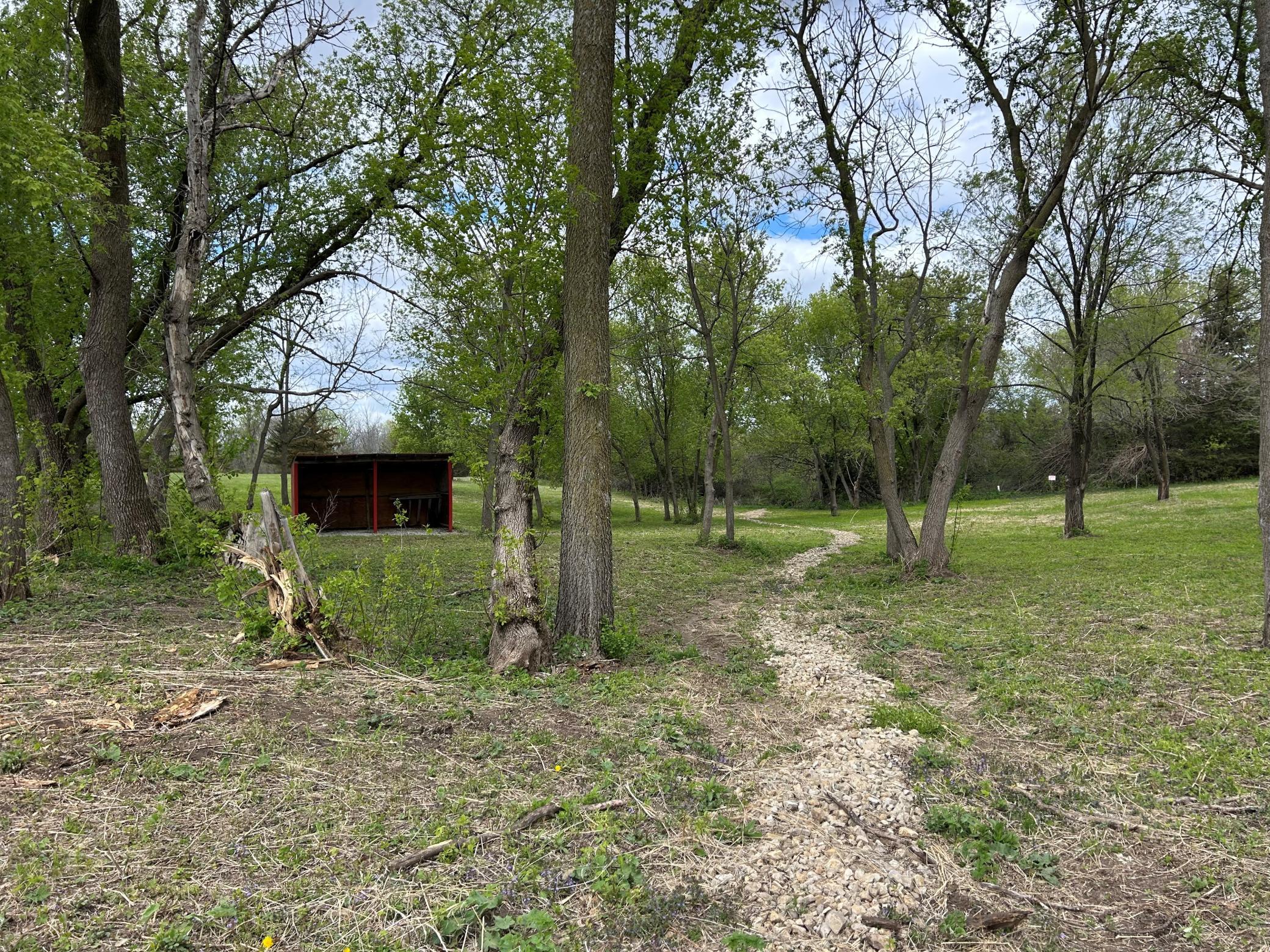 French drain system to mitigate erosion and