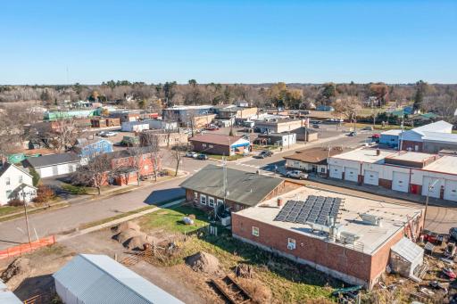 Zero lot line with restaurant/event venue next door