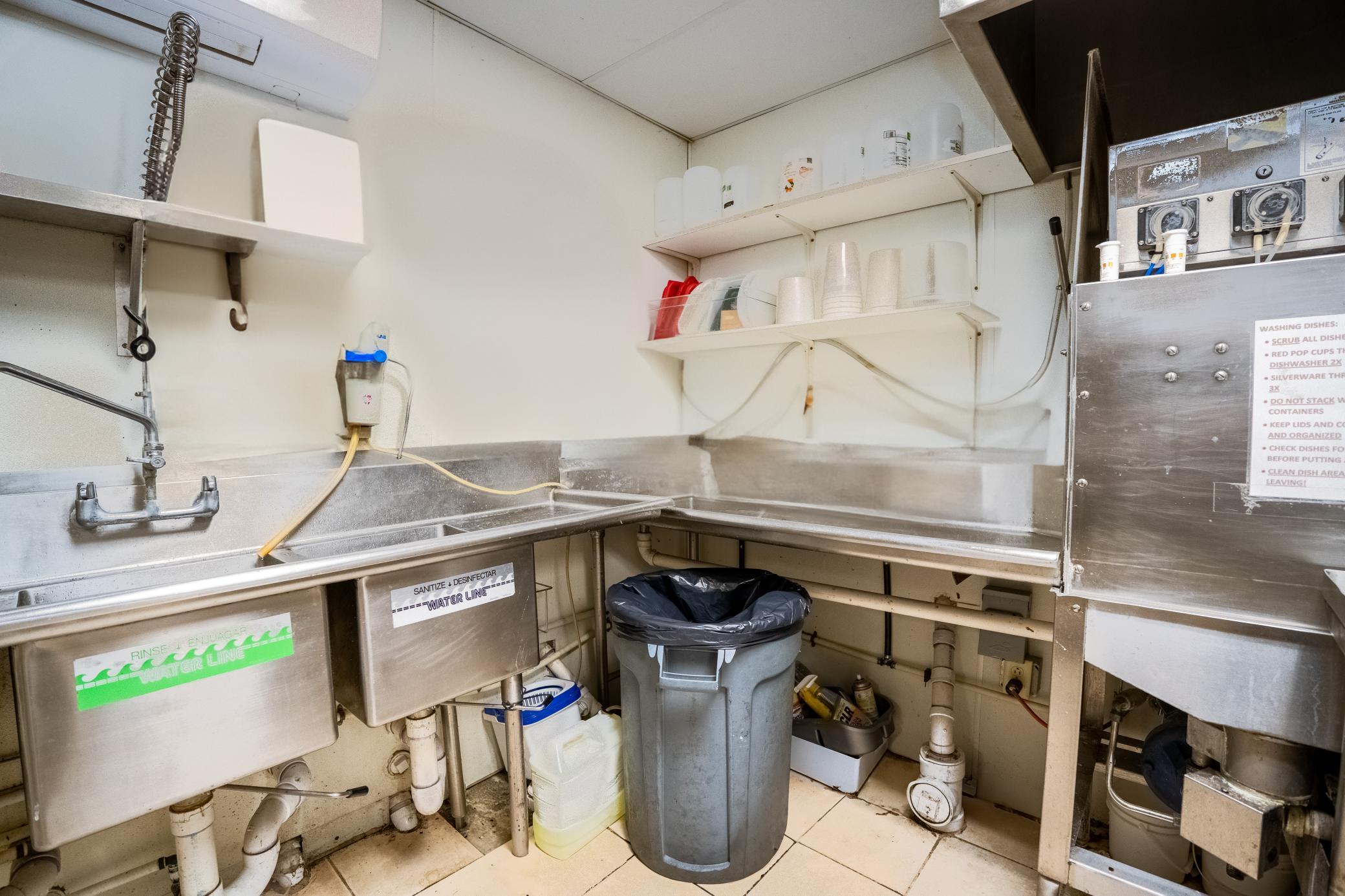 Dish Area