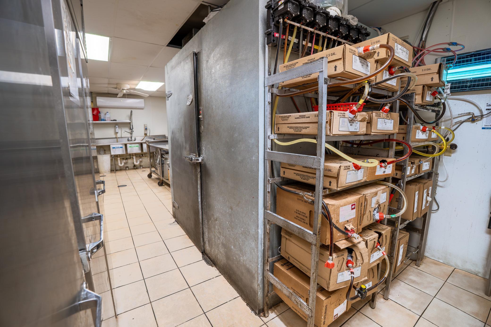 Walk-In and Bibs just behind Bar
