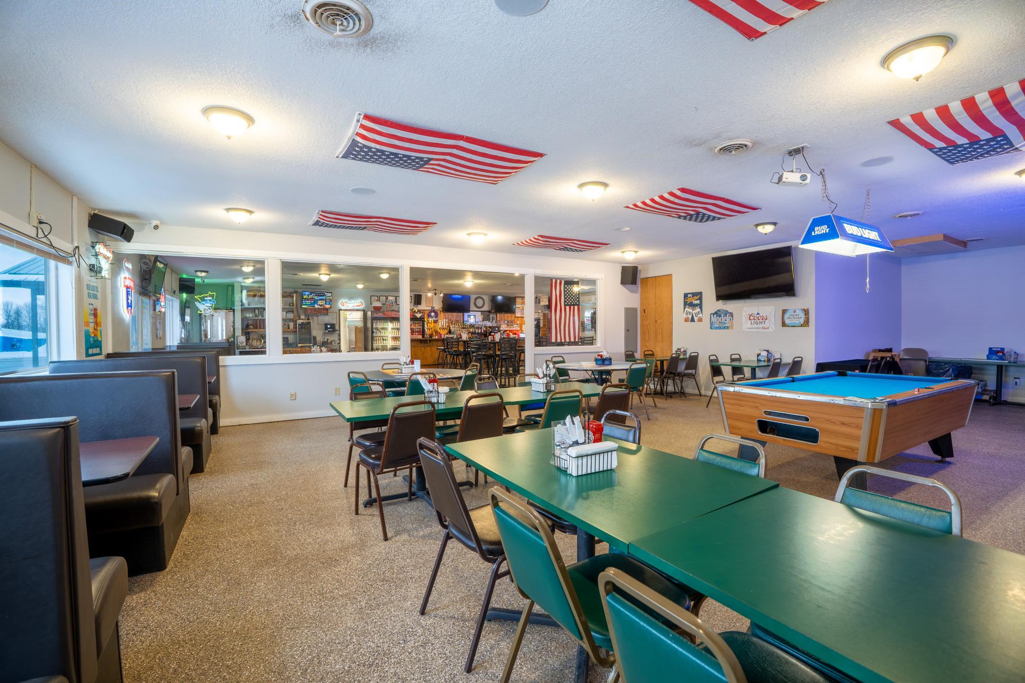 Back Bar seating