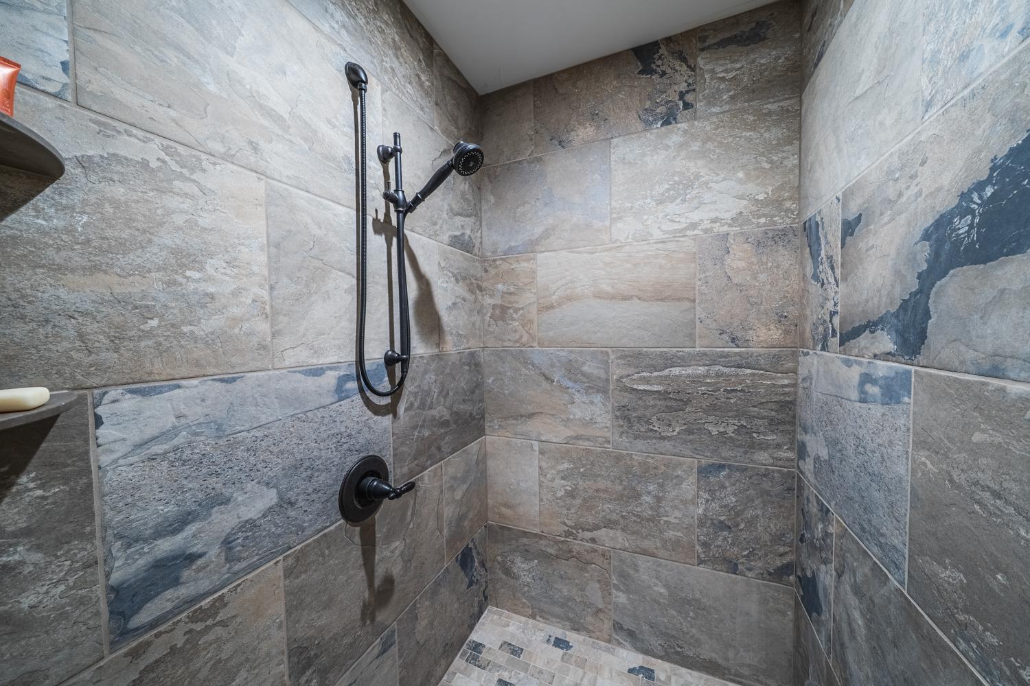 Basement Tile Shower