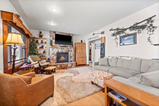 24775 608th Ave - Beautiful Stone Fireplace Enhances the Living Room