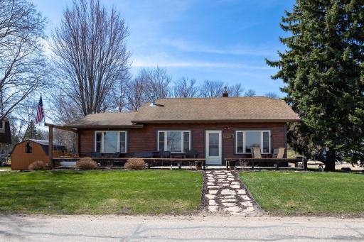 24775 608th Ave - Charming Rambler on Lake Ripley Lake Featuring Huge Lake Facing Deck