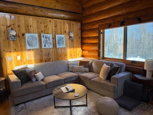 Cozy living space for relaxing or entertaining.