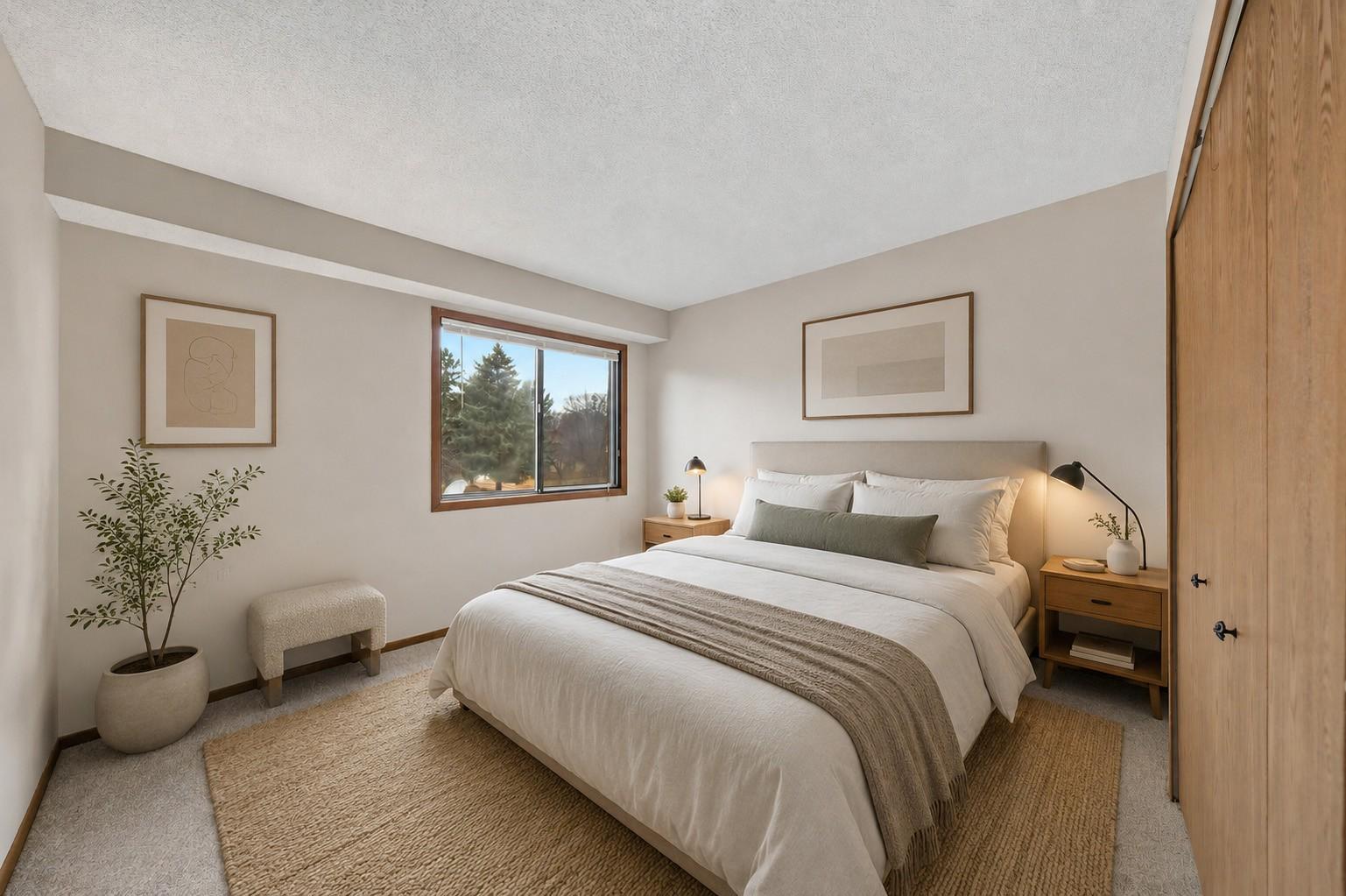 Bedroom 2-Virtually Staged