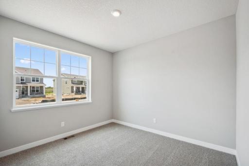 Office, guest room or sitting room at the front of the home. Spec home, colors and finishes will vary.