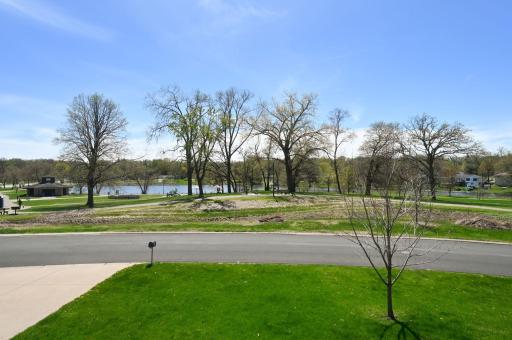 View of Northwoods Park across the street